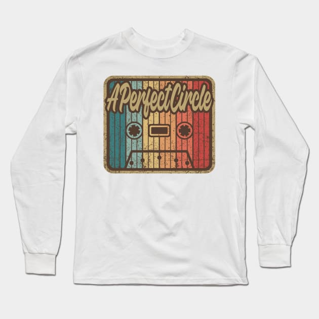 A Perfect Circle Vintage Cassette Long Sleeve T-Shirt by penciltimes